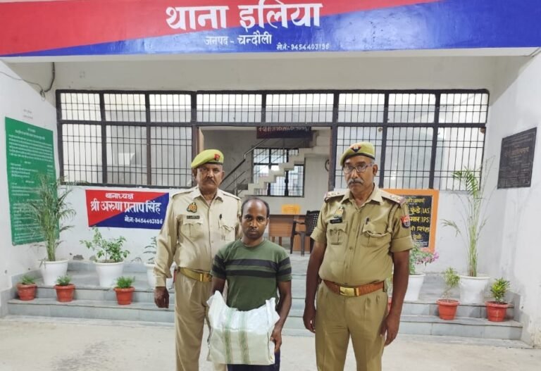 इलिया पुलिस ने देशी शराब के साथ एक को किया गिरफ्तार