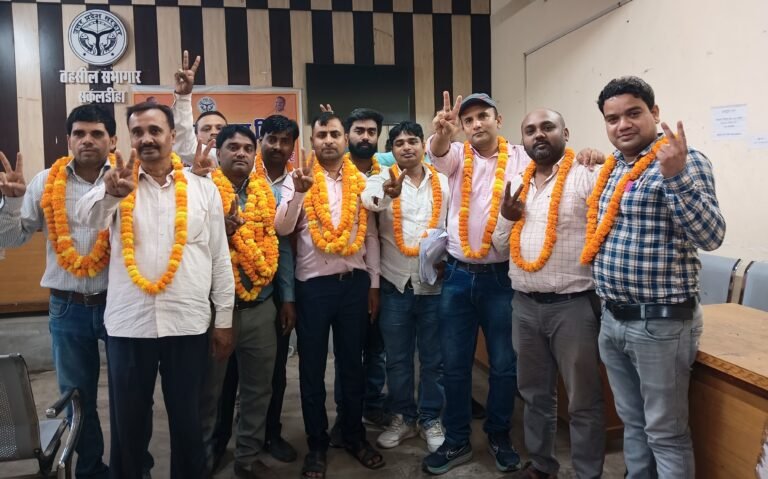 लेखपाल संघ के अध्यक्ष बने अरूण मंत्री बने अनिल