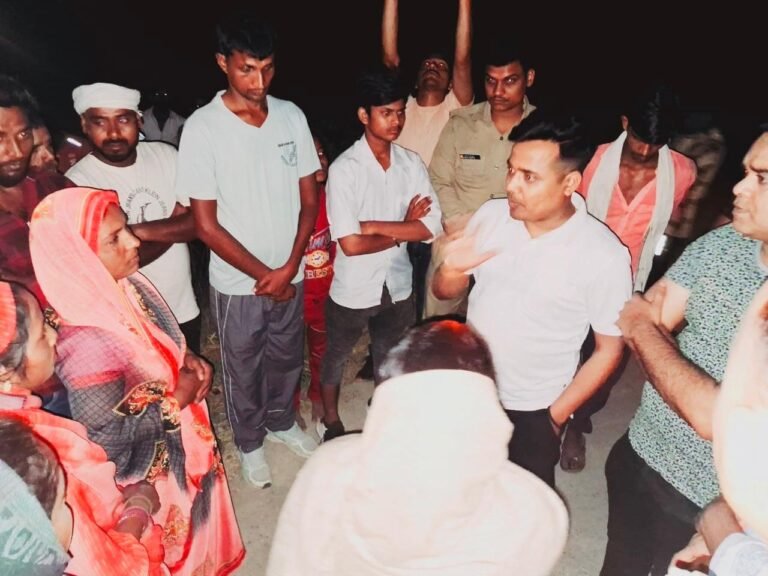 कम्हारी गांव में आम्बेडकर मूर्ति रखने पर मचा वबाल