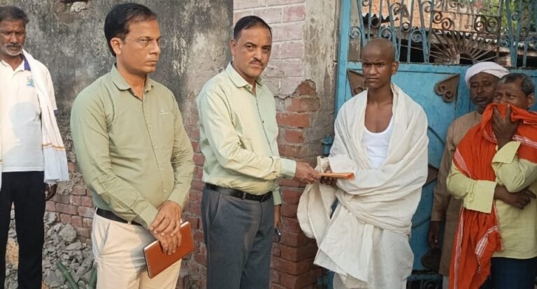 घर लौटते समय सफाई कर्मी की मौत से परिजनों में कोहराम