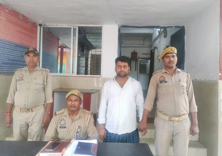 ट्रको से अवैध धन की वसूली में आरोपी युवक को पुलिस ने किया गिरफ्तार
