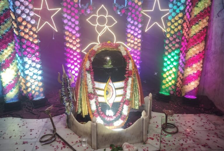 महेश्वर महादेव की निकली झांकी भक्तों के जयकारे से गूंज उठा देवालय