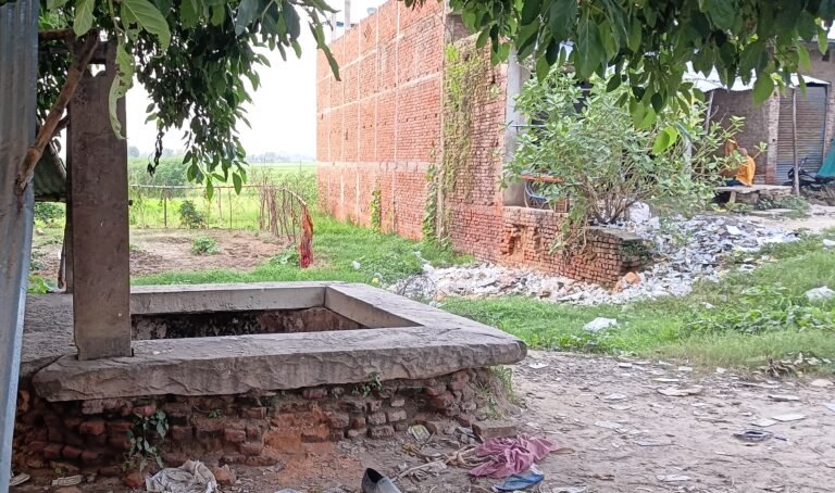 राजगीर मिस्त्री की मौत के बाद भी बंद नही हुआ जानलेवा कुंआ