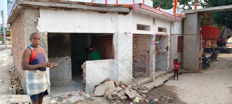 टूटी राम मंदिर का निमार्ण शुरू नही होने से बनवासी भक्तों में नाराजगी