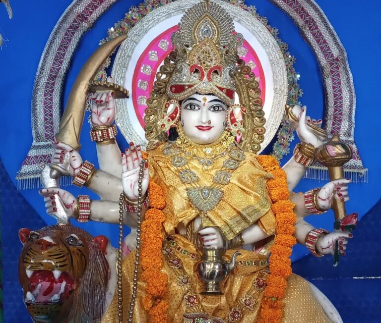 शारदीय नवरात्र के दूसरे दिन भक्तों ने मां ब्रम्हचारिणी देवी का किया दर्शन पूजन