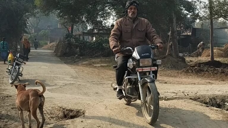 चतुर्भुजपुर में एक साल से क्षतिग्रस्त पुलिया से आवागमन को मजबूर है ग्रामीण