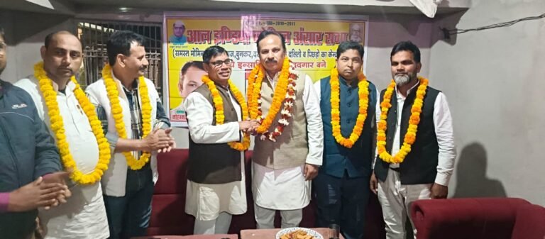 आल इण्डिया मोमिन अंसार सभा के राष्ट्रीय अध्यक्ष का हुआ सम्मान
