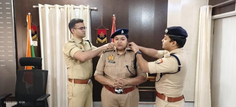 अपर पुलिस अधीक्षक बनी सकलडीहा सीओ स्नेहा तिवारी