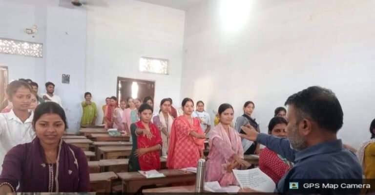 पृथ्वी दिवस पर महाविद्यालय में शपथ एवं संगोष्ठी का आयोजन