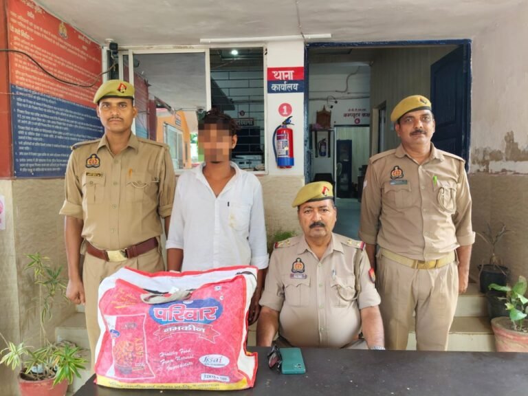 45 देशी पाउच शराब के साथ एक गिरफ्तार