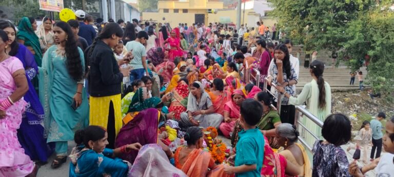 जीवित्पुत्रिका पर्व पर सरोवरों पर उमड़ा आस्था का सैलाब